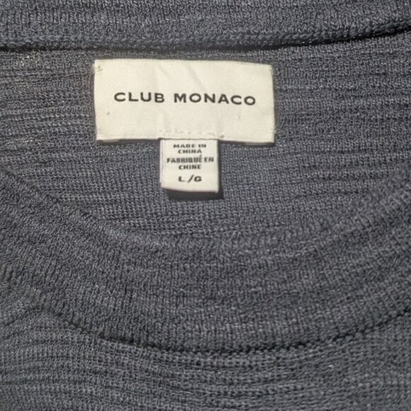 Club Monaco | Men's Club Slub Sweater - Picture 4 of 9